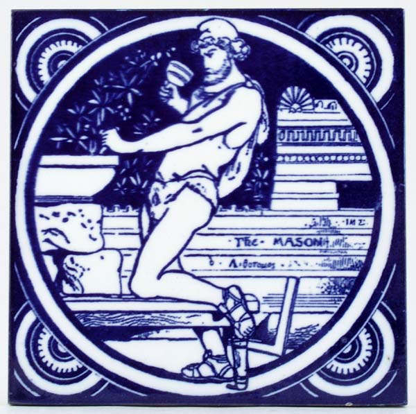 Tile The Mason c1880